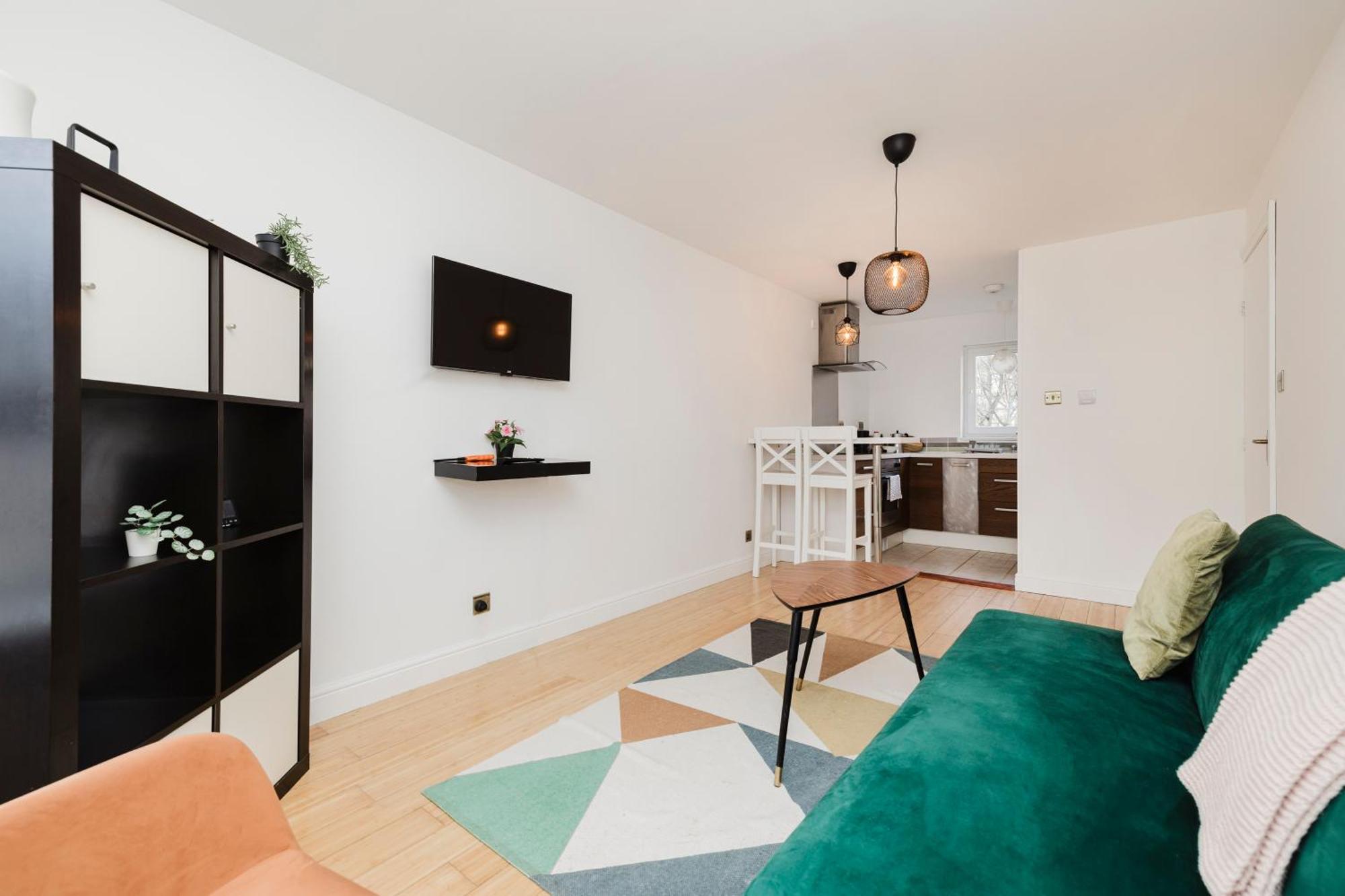 Apartamento Joivy Welcoming Flat Near Park Edimburgo Exterior foto
